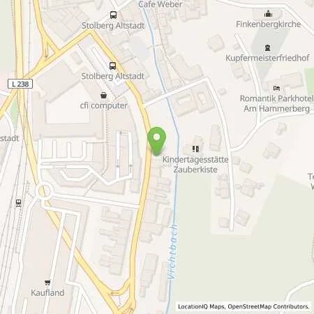 Standortübersicht der Tankstelle EWV Energie- und Wasser-Versorgung GmbH in 52222 Stolberg