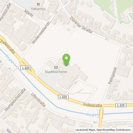 Standortübersicht der Tankstelle EWV Energie- und Wasser-Versorgung GmbH in 52249 Eschweiler