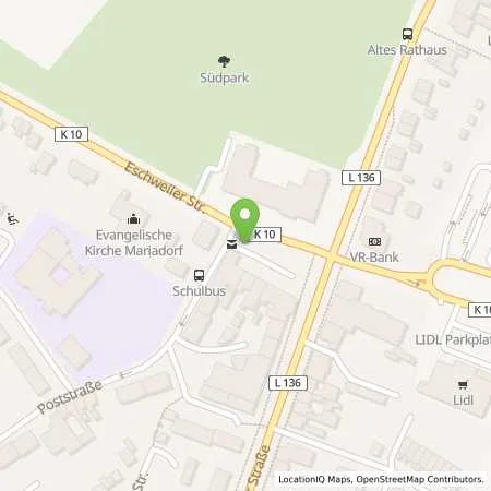 Standortübersicht der Tankstelle Charge-ON in 52477 Alsdorf