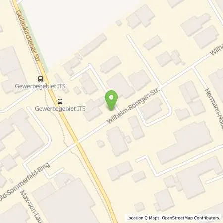 Standortübersicht der Tankstelle EnBW mobility+ AG und Co.KG in 52499 Baesweiler