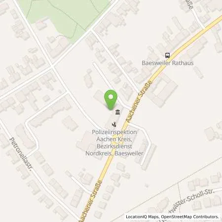 Standortübersicht der Tankstelle EWV Energie- und Wasser-Versorgung GmbH in 52499 Baesweiler