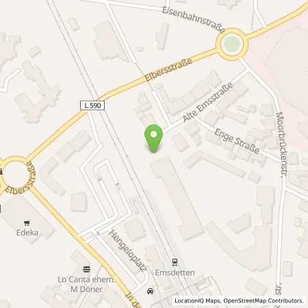 Standortübersicht der Tankstelle Stadtwerke Emsdetten GmbH in 48282 Emsdetten