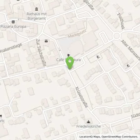 Standortübersicht der Tankstelle innogy eMobility Solutions GmbH in 48341 Altenberge