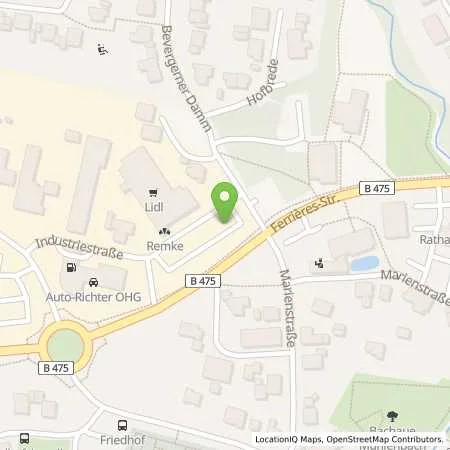 Standortübersicht der Tankstelle B&R Energie GmbH in 48369 Saerbeck