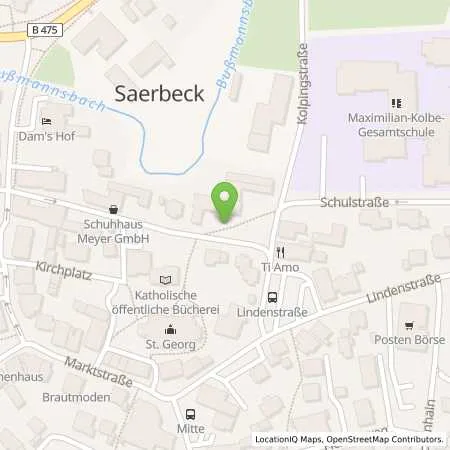 Standortübersicht der Tankstelle B&R Energie GmbH in 48369 Saerbeck