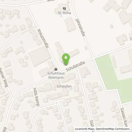 Standortübersicht der Tankstelle Stadtwerke Tecklenburger Land GmbH & Co. KG in 48477 Dreierwalde