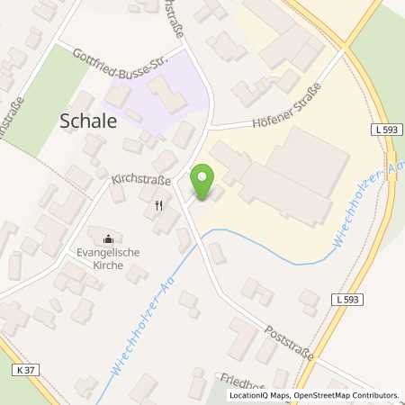 Standortübersicht der Strom (Elektro) Tankstelle: Stadtwerke Tecklenburger Land GmbH & Co. KG in 48496, Hopsten-Schale