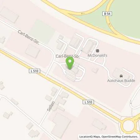 Standortübersicht der Tankstelle innogy eMobility Solutions GmbH in 48565 Steinfurt