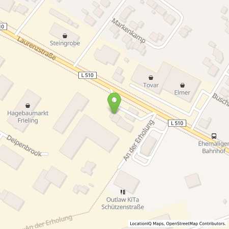 Standortübersicht der Strom (Elektro) Tankstelle: innogy eMobility Solutions GmbH in 48607, Ochtrup