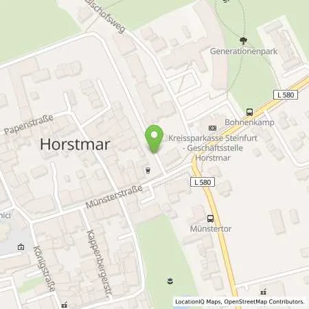 Standortübersicht der Tankstelle innogy SE in 48612 Horstmar