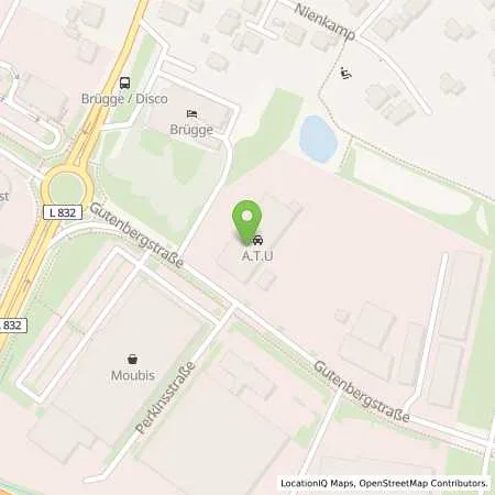 Standortübersicht der Tankstelle Allego GmbH in 49477 Ibbenbüren