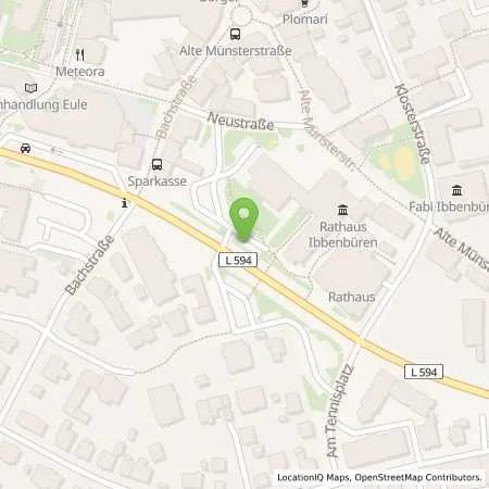 Standortübersicht der Tankstelle Stadtwerke Tecklenburger Land GmbH & Co. KG in 49477 Ibbenbüren