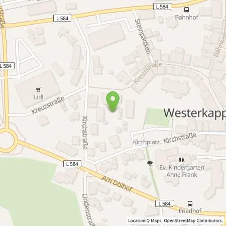 Standortübersicht der Tankstelle innogy eMobility Solutions GmbH in 49492 Westerkappeln