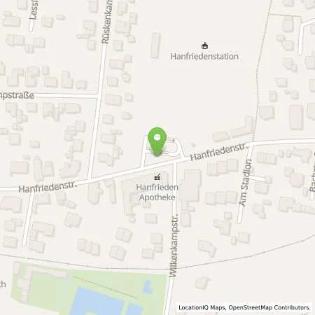 Standortübersicht der Tankstelle Stadtwerke Tecklenburger Land GmbH & Co. KG in 49492 Westerkappeln