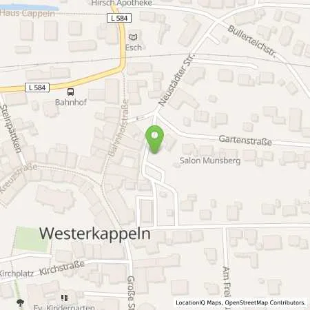 Standortübersicht der Tankstelle Stadtwerke Tecklenburger Land GmbH & Co. KG in 49492 Westerkappeln