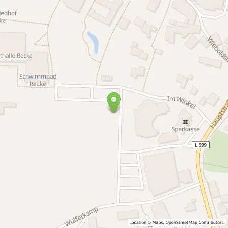 Standortübersicht der Tankstelle innogy eMobility Solutions GmbH in 49509 Recke