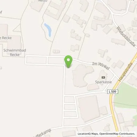 Standortübersicht der Tankstelle Stadtwerke Tecklenburger Land GmbH & Co. KG in 49509 Recke