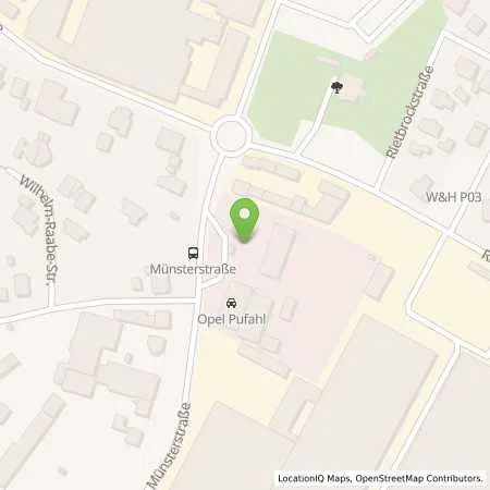 Standortübersicht der Tankstelle amperio GmbH in 49525 Lengerich