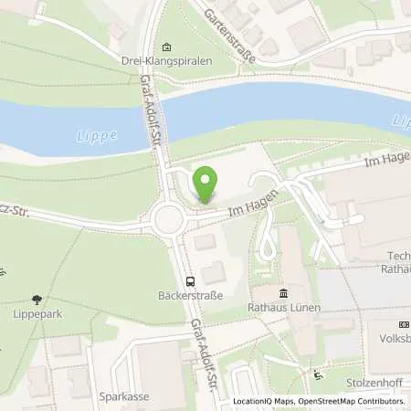 Standortübersicht der Tankstelle Stadtwerke Lünen GmbH in 44534 Lünen