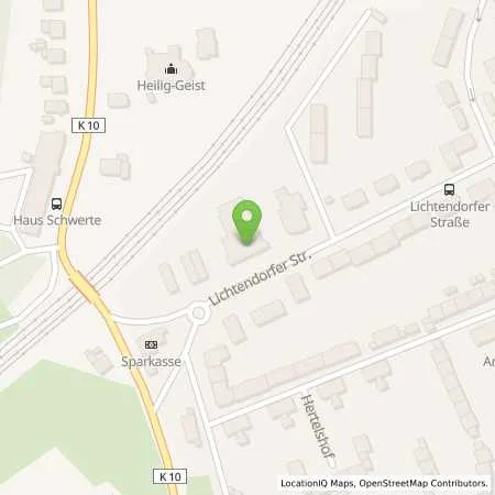 Standortübersicht der Tankstelle Stadtwerke Schwerte GmbH in 58239 Schwerte