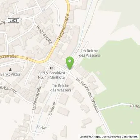 Standortübersicht der Tankstelle Stadtwerke Schwerte GmbH in 58239 Schwerte