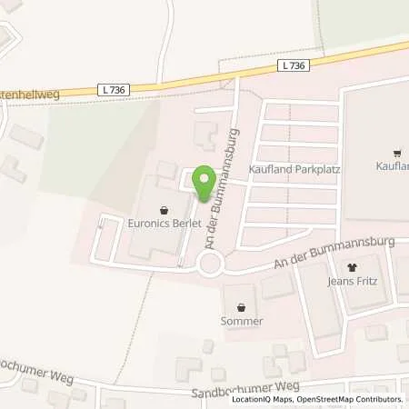 Standortübersicht der Tankstelle EnBW mobility+ AG und Co.KG in 59192 Bergkamen