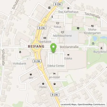 Standortübersicht der Tankstelle innogy eMobility Solutions GmbH in 59379 Selm