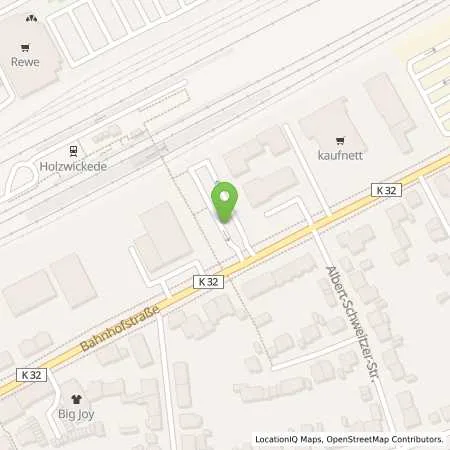 Standortübersicht der Tankstelle innogy SE in 59439 Holzwickede