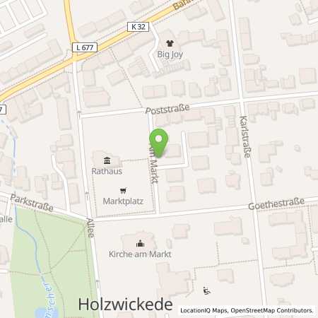 Standortübersicht der Strom (Elektro) Tankstelle: innogy SE in 59439, Holzwickede