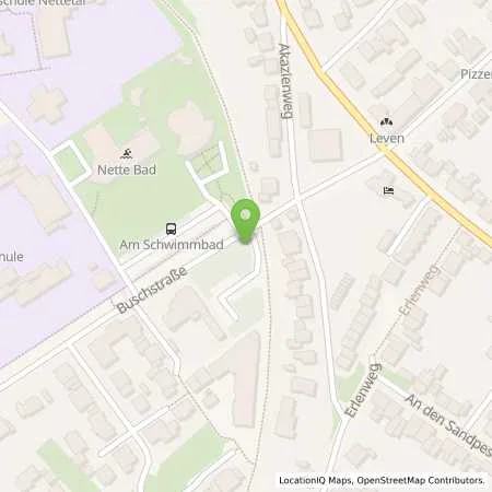 Standortübersicht der Tankstelle Stadtwerke Nettetal GmbH in 41334 Nettetal