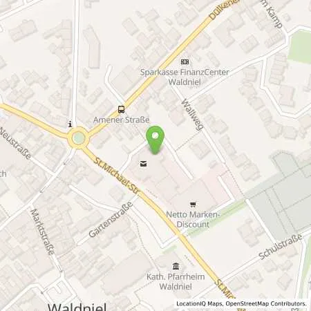 Standortübersicht der Tankstelle NEW AG in 41366 Schwalmtal/Waldniel