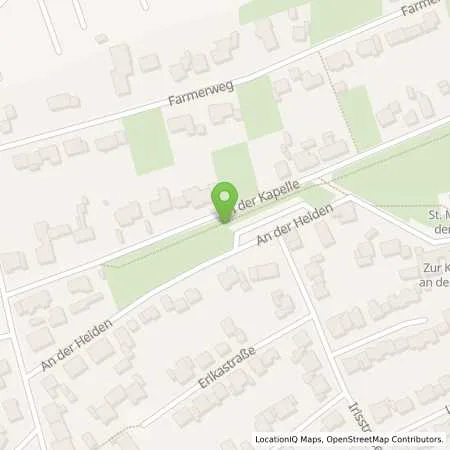 Standortübersicht der Tankstelle NEW Niederrhein Energie und Wasser GmbH in 41372 Niederkrüchten