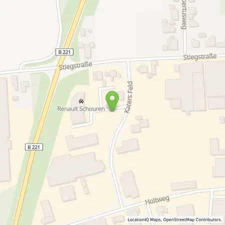 Standortübersicht der Tankstelle Autohaus W.Schouren OHG in 41379 Brüggen