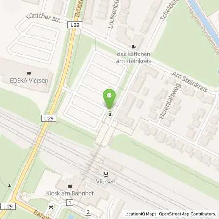 Standortübersicht der Tankstelle NEW Niederrhein Energie und Wasser GmbH in 41748 Viersen