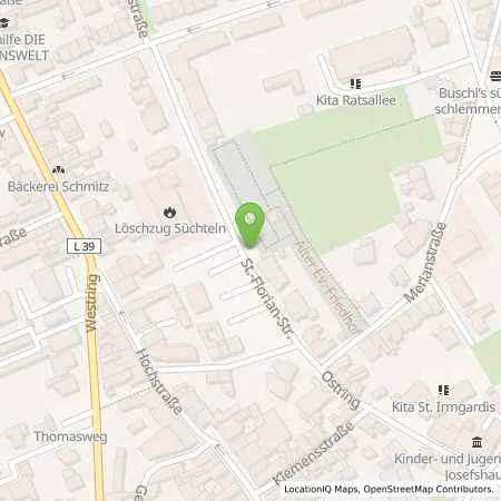 Standortübersicht der Tankstelle NEW Niederrhein Energie und Wasser GmbH in 41749 Viersen