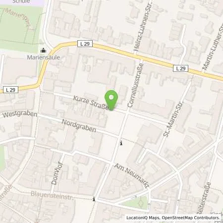 Standortübersicht der Tankstelle NEW Niederrhein Energie und Wasser GmbH in 41751 Viersen