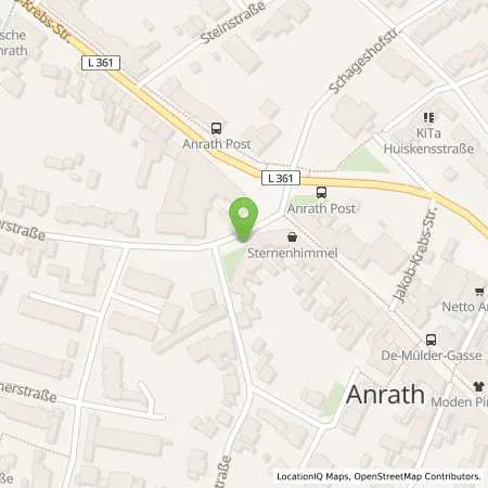 Standortübersicht der Tankstelle Stadtwerke Willich GmbH in 47877 Willich