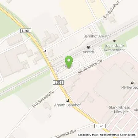 Standortübersicht der Tankstelle Stadtwerke Willich GmbH in 47877 Willich