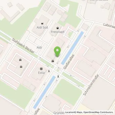 Standortübersicht der Tankstelle Stadtwerke Willich GmbH in 47877 Willich