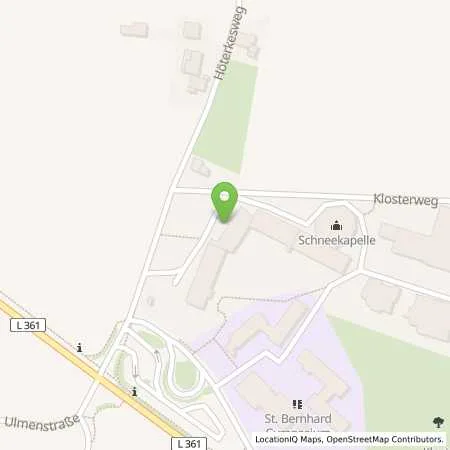 Standortübersicht der Tankstelle Stadtwerke Willich GmbH in 47877 Willich