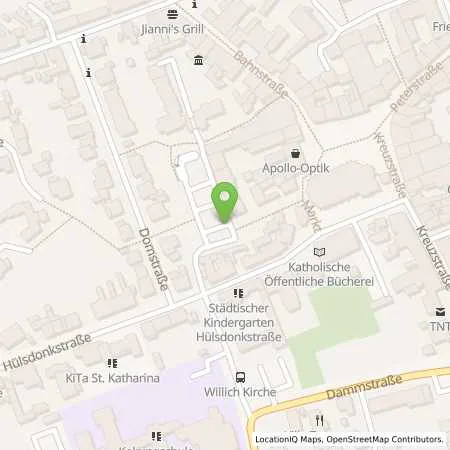 Standortübersicht der Tankstelle Stadtwerke Willich GmbH in 47877 Willich