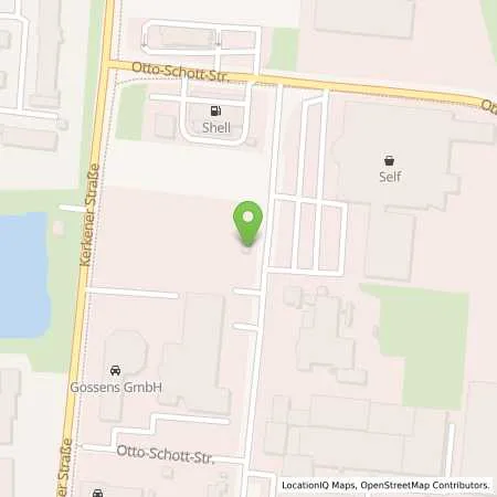 Standortübersicht der Tankstelle Stadtwerke Kempen GmbH in 47906 Kempen