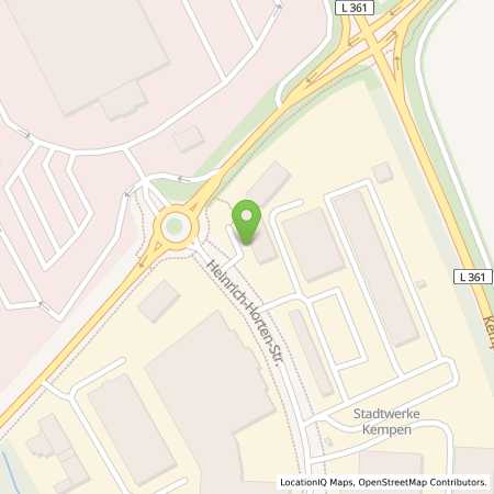 Standortübersicht der Strom (Elektro) Tankstelle: Stadtwerke Kempen GmbH in 47906, Kempen