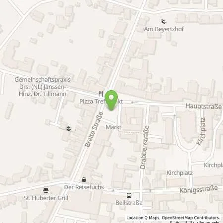 Standortübersicht der Tankstelle Stadtwerke Kempen GmbH in 47906 Kempen