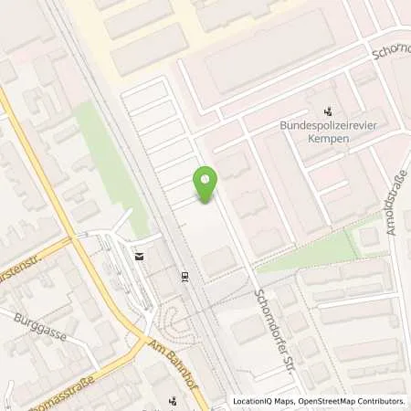 Standortübersicht der Tankstelle Stadtwerke Kempen GmbH in 47906 Kempen
