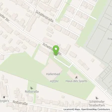 Standortübersicht der Tankstelle NEW Niederrhein Energie und Wasser GmbH in 47918 Tönisvorst