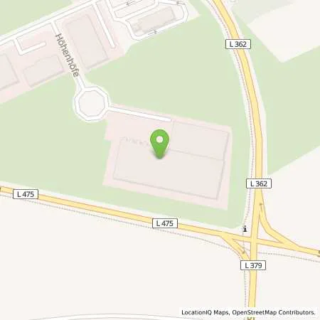 Standortübersicht der Tankstelle amperio GmbH in 47918 Tönisvorst