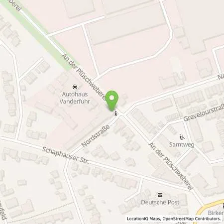 Standortübersicht der Tankstelle Gemeindewerke Grefrath GmbH in 47929 Grefrath