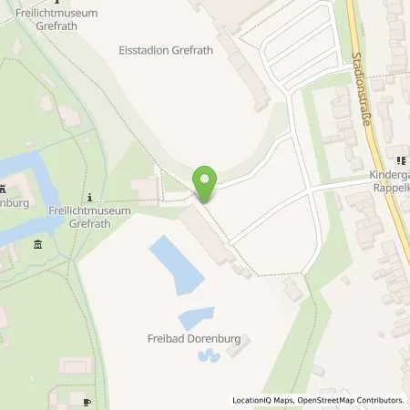 Standortübersicht der Tankstelle Gemeindewerke Grefrath GmbH in 47929 Grefrath