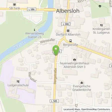 Standortübersicht der Tankstelle innogy SE in 48324 Sendenhorst